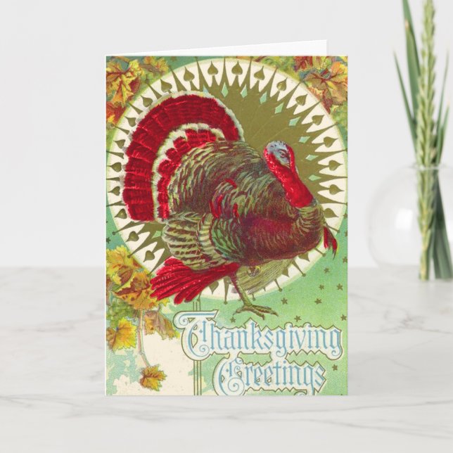 Vintage Thanksgiving Day Cards (Front)