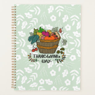 Vintage Thanksgiving Day Design Planner