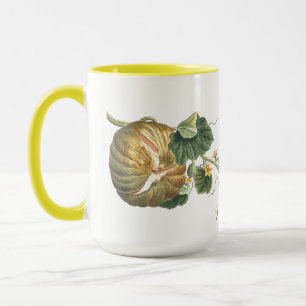 Vintage Thanksgiving Fall Autumn Pumpkin Template Mug