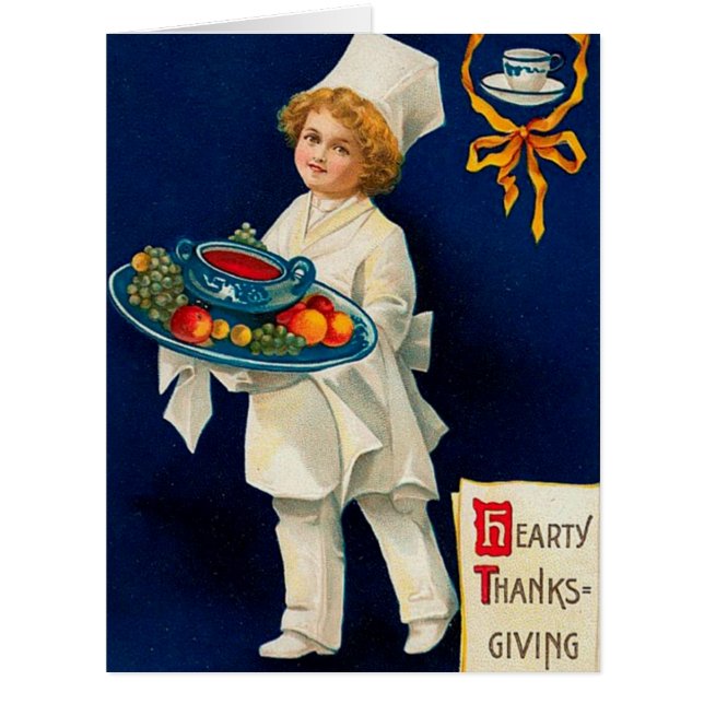 Vintage Thanksgiving Greeting (Front)