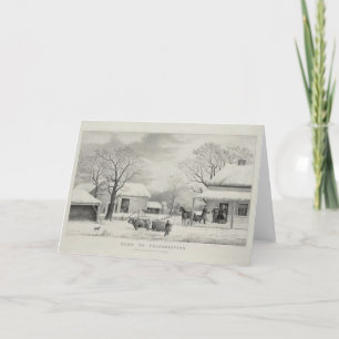 Vintage Thanksgiving Holiday Card