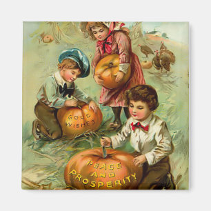 Vintage Thanksgiving Magnet