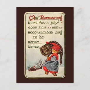 Vintage Thanksgiving Postcard
