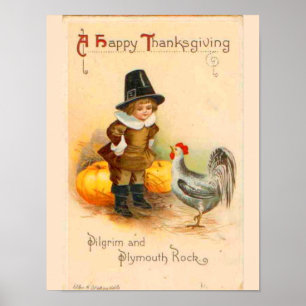 Vintage Thanksgiving Poster