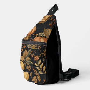 Vintage, Thanksgiving, Pumpkins Season Sling Bag