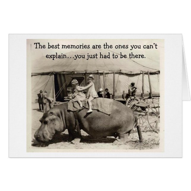 Vintage - The Best Memories Can't be Explained, (Front Horizontal)