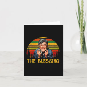 Vintage The-blessing-national Card