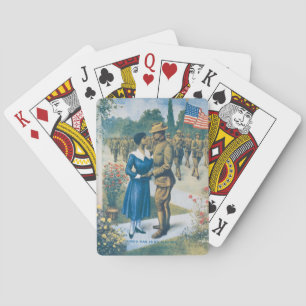 Vintage The Coloured Man Is No Slacker Playing Cards