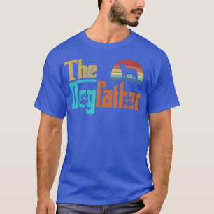 Vintage The Dogfather Bloodhound Dog Owner T-Shirt
