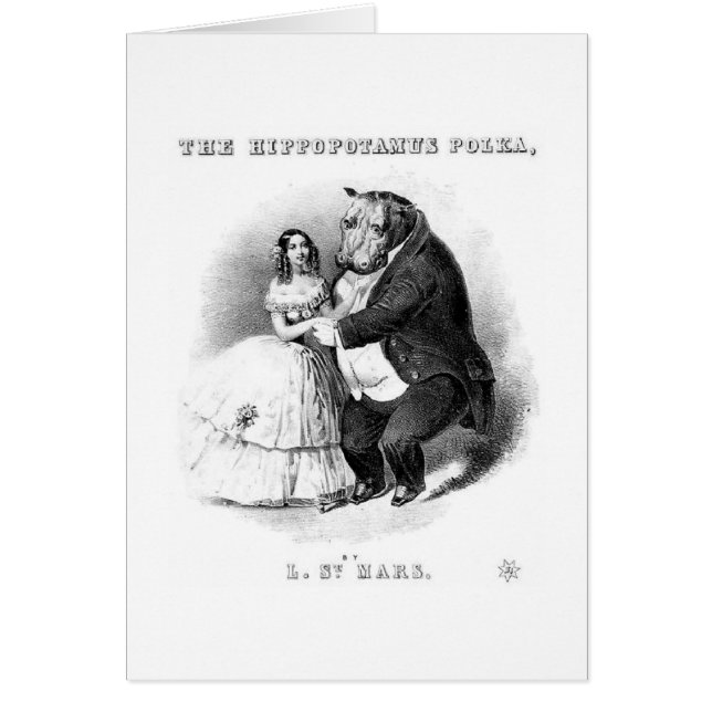 Vintage - The Hippopotamus Polka, (Front)