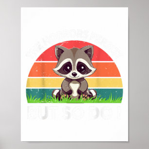 Vintage The Horrors Persist But So Do I Toddler Bo Poster