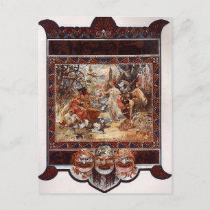 Vintage The Judgement of Paris Postcard