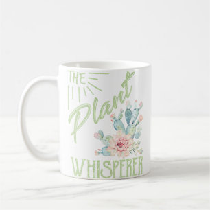 Vintage The Plant Whisperer Cactuss Retro Gardenin Coffee Mug