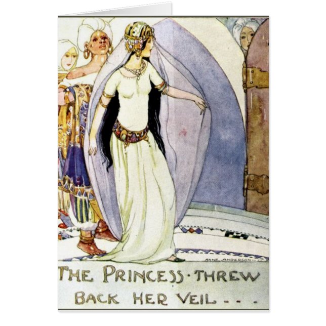 Vintage - The Princess and Her Veil, (Front)