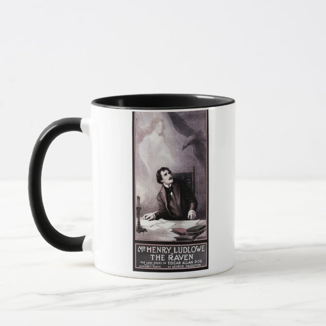 Vintage The Raven Theatrical Mug (Left)