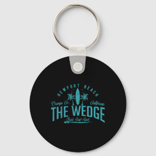 Vintage The Wedge Best Surf Spot Newport Beach Dge Key Ring