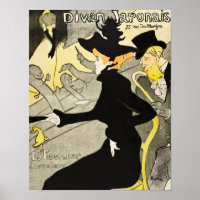 Vintage Theatre/Performance Advertisement Poster