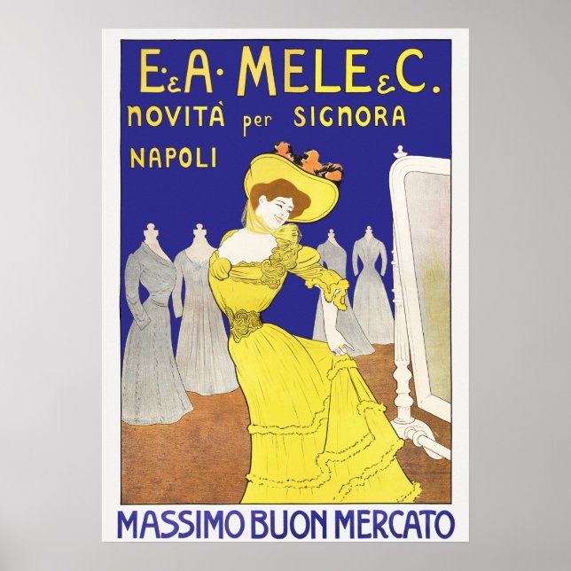 Vintage Theatre/Performance Advertisement  Poster (Front)