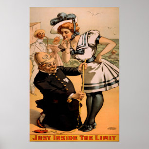 Vintage Theatrical Musical Comedy Poster