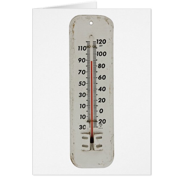 vintage thermometer (Front)