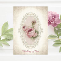 Vintage Thinking of You Card