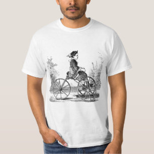 Vintage Three Wheel Bicycle Trike T-Shirt