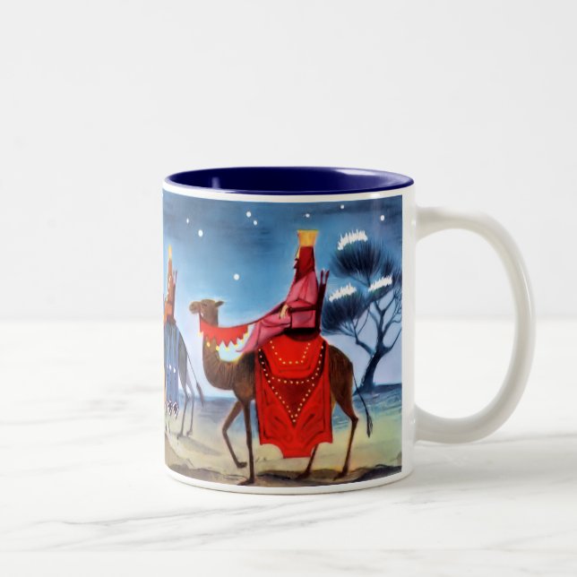 Vintage Three Wise Men Mug (Right)
