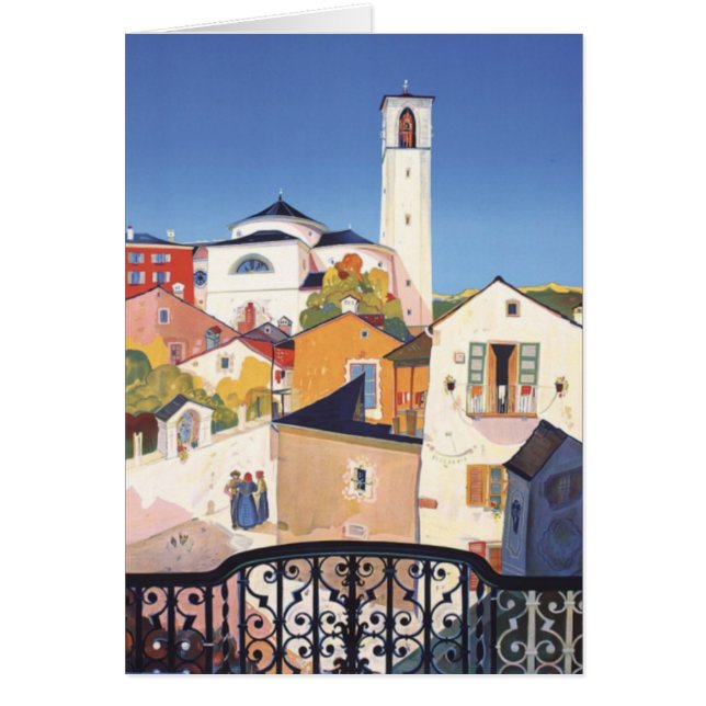 Vintage Ticino Tessin Canton Switzerland (Front)