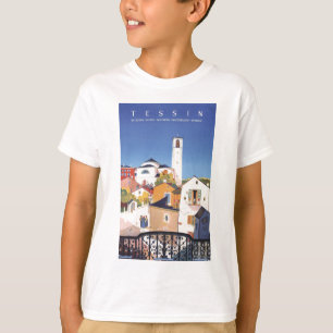 Vintage Ticino Tessin Canton Switzerland T-Shirt