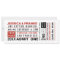 Vintage Ticket Save the Date or Invitation