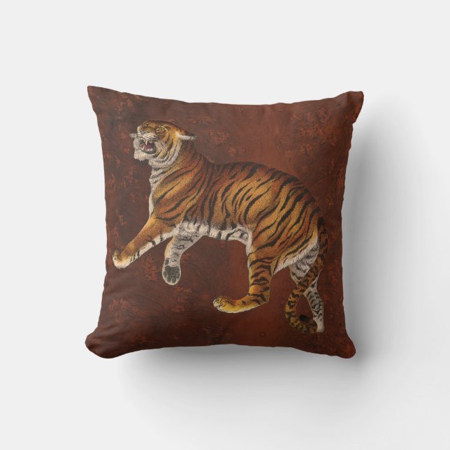 Vintage Tiger Cushion (Front)