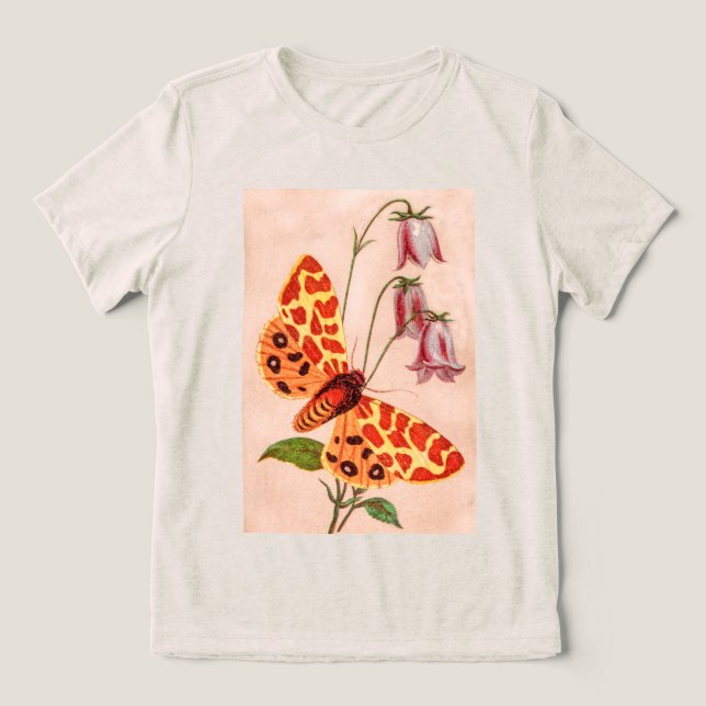 Vintage Tiger Moth  Tri-Blend Shirt (Design Front)