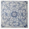 Vintage Tile Victorian Transferware in Delft Colou