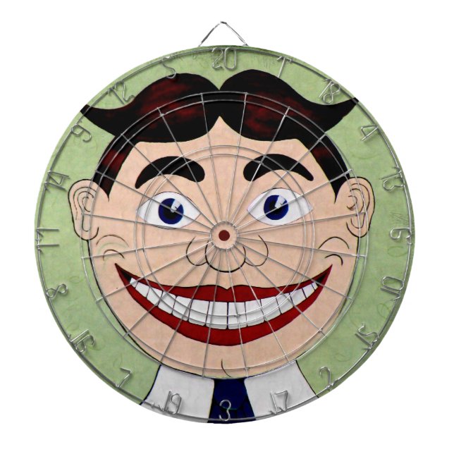 Vintage Tillie Dart Board (Front)