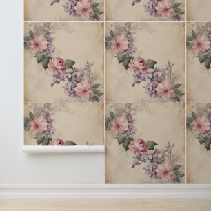 Vintage Timeless floral Bouquet Wallpaper