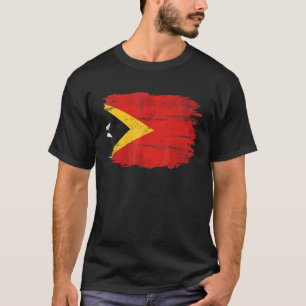 Vintage Timor Leste Flag T-Shirt