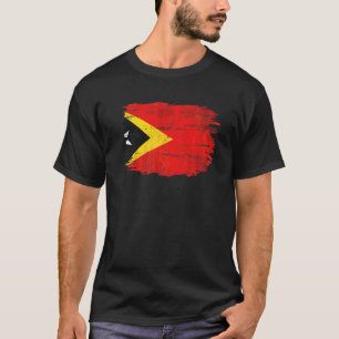 Vintage Timor Leste Flag T-Shirt