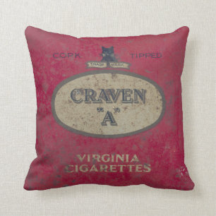 Vintage tin cushion