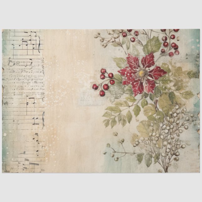 Vintage Tissue Paper (Front)