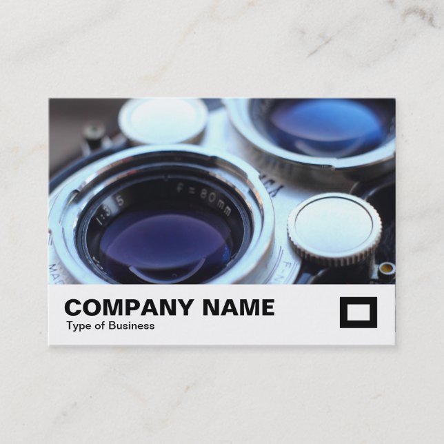 Vintage TLR Camera Business Card (Front)