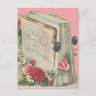 Vintage "Toast" Recovery Postcard