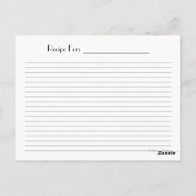 Vintage Toaster Recipe Card Postcard (Back)