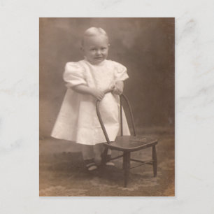 Vintage Toddler Postcard