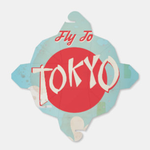 Vintage Tokyo, Japan Travel Posters Favour Box