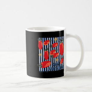 Vintage Tomato Italian Market Tomato Girl Summer Coffee Mug