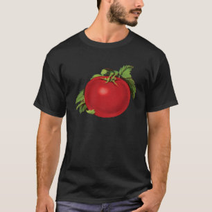Vintage Tomato Retro Gardening Vegan Farmer T-Shirt