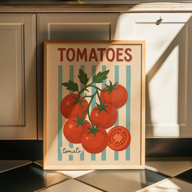 Vintage Tomato Wall Art Print | Botanical Kitchen  (Creator Uploaded)