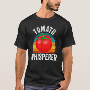 Vintage Tomato Whisperer Plant Garden Vegan Vegeta T-Shirt