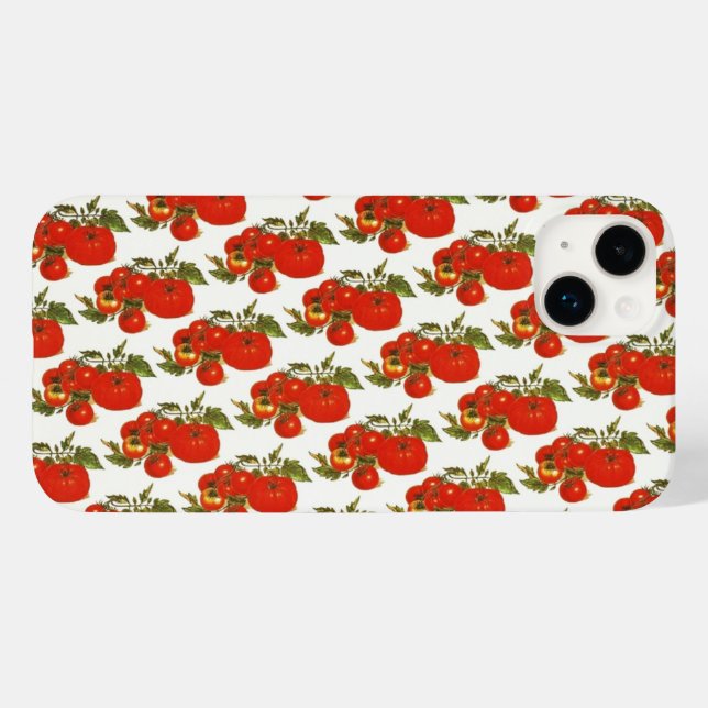 Vintage Tomatoes Case-Mate iPhone Case (Back (Horizontal))