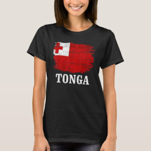 Vintage Tonga Flag For Tongan T-Shirt